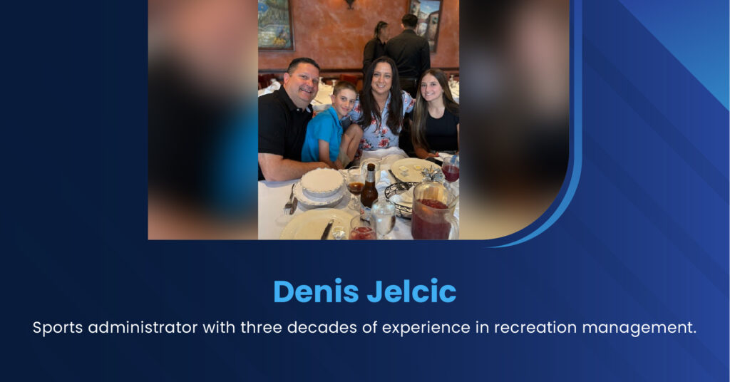 Headshots of Denis Jelcic